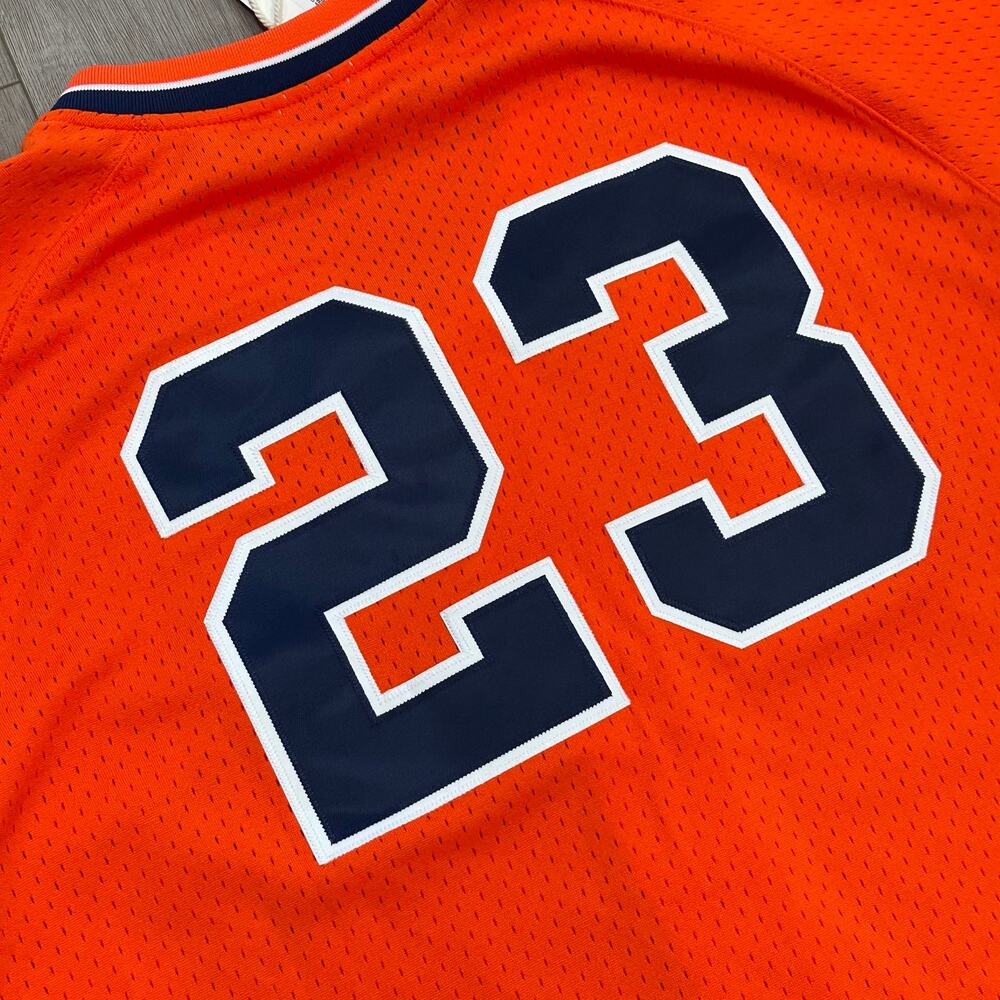 Mitchell & Ness Detroit Tigers Gibson 1993 Orange Mesh Jersey size Large L B30 - Picture 9 of 9